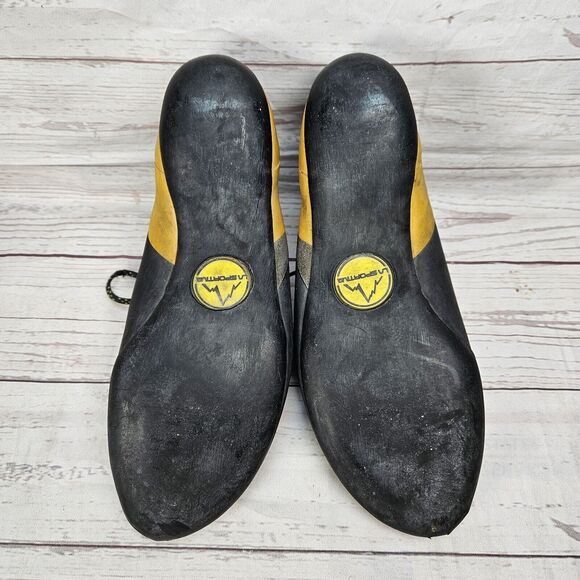 La Sportiva Finale Mens Climbing Shoes Vibram X Sedge US Size 7.5 EU 40 Used - Picture 5 of 7